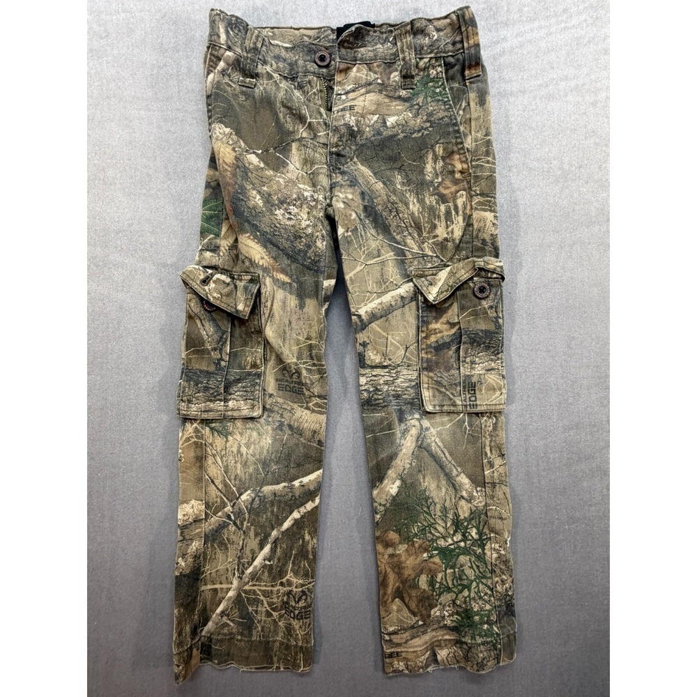 Realtree Kids Camo Cargo Pants Size Small 6/7‎